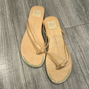 Dolce Vita nude sandals